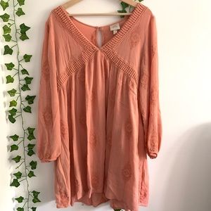 Long sleeved Flowy Dress